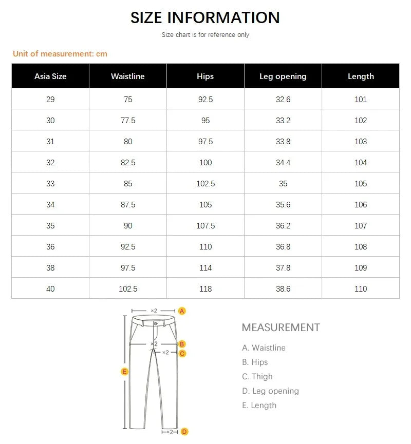 Gray Jeans Men's Fashion Spring Autumn Casual Elastic Trousers Classic Straight Business Work Vintage Washed Denim Pants