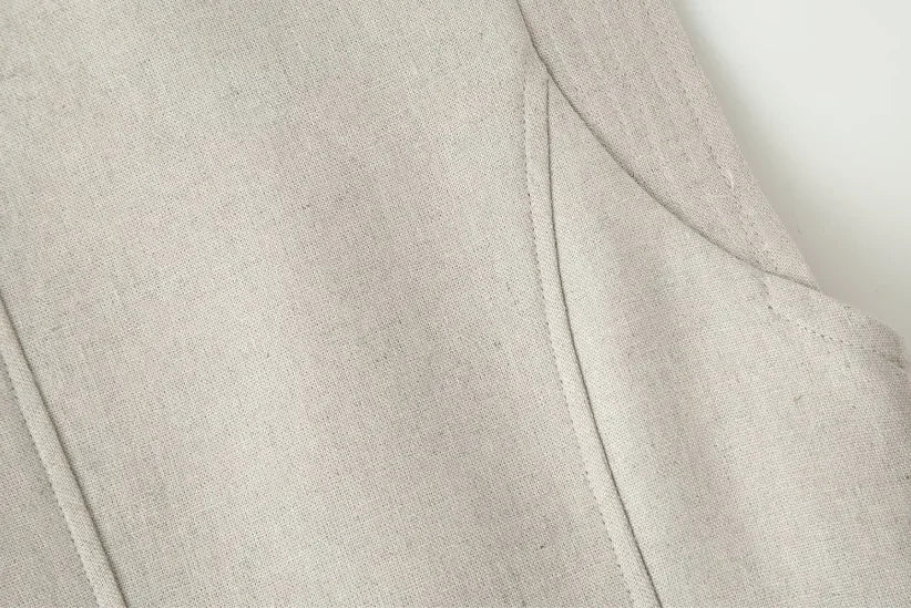 Women Stand Collar Double Breasted Mini Dress Sleeveless Elegant Casual Slim Fit Short Robe Lady Office New Dresses 2026 Summer
