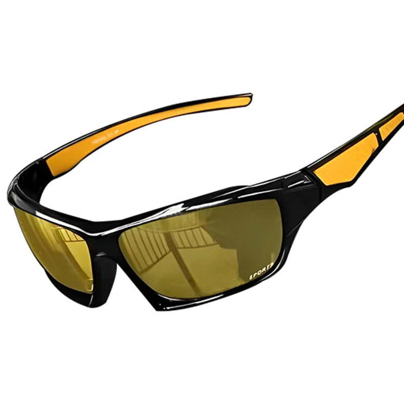 Sports Polarized Sunglasses for Men Lightweight Night Vision Male Shades Cycling Driving Fishing Fashion Mirror Sunglass