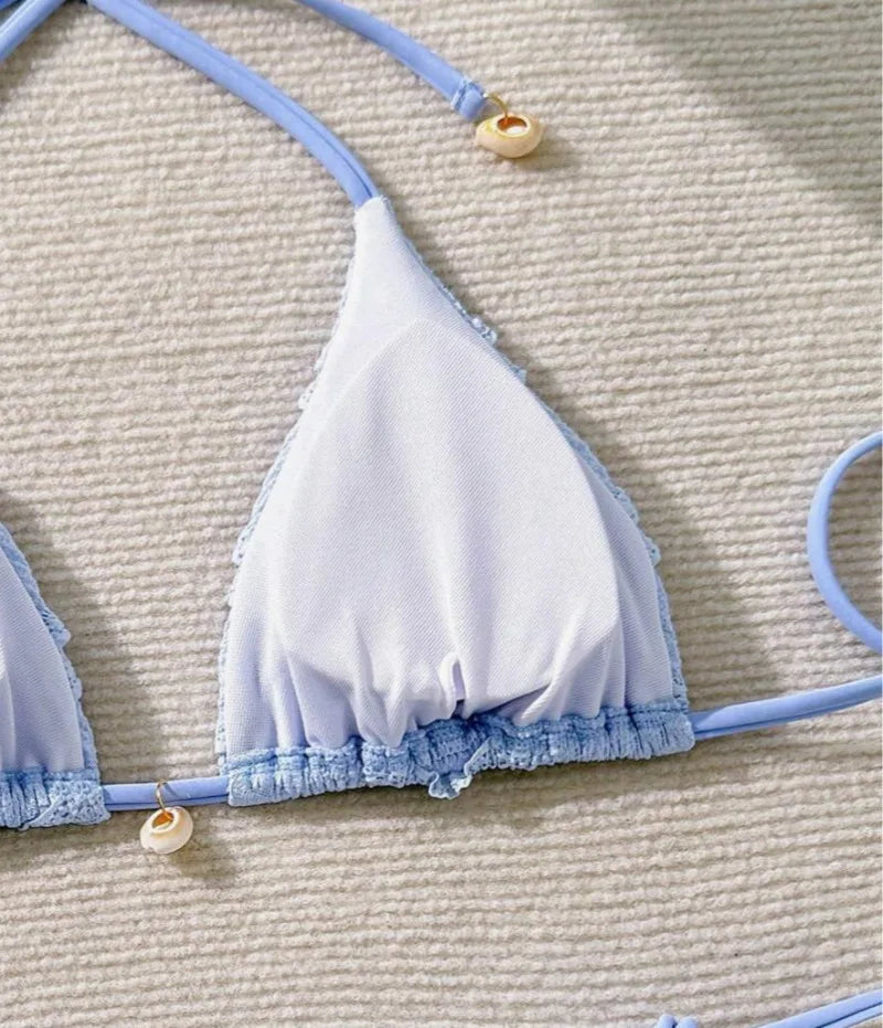 Sexy Bikini Two-Piece Swimsuit Split Swimwear Female Swimming Bathing Suit Women Bikini Set Beachwear Biquine Brasileiro