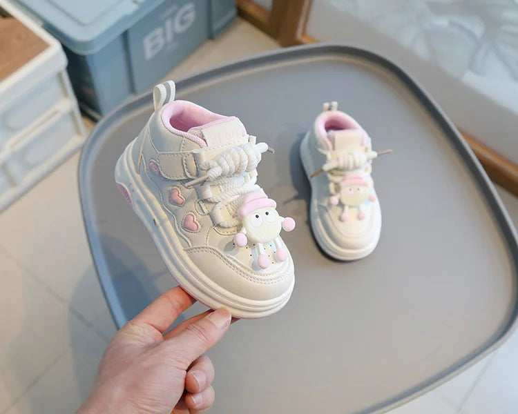 Kids Cartoon Casual Shoes Fashionable Children's Sneakers Boys and Girls Non-slip Sports Shoes Outdoor Non-slip Breathable Shoes