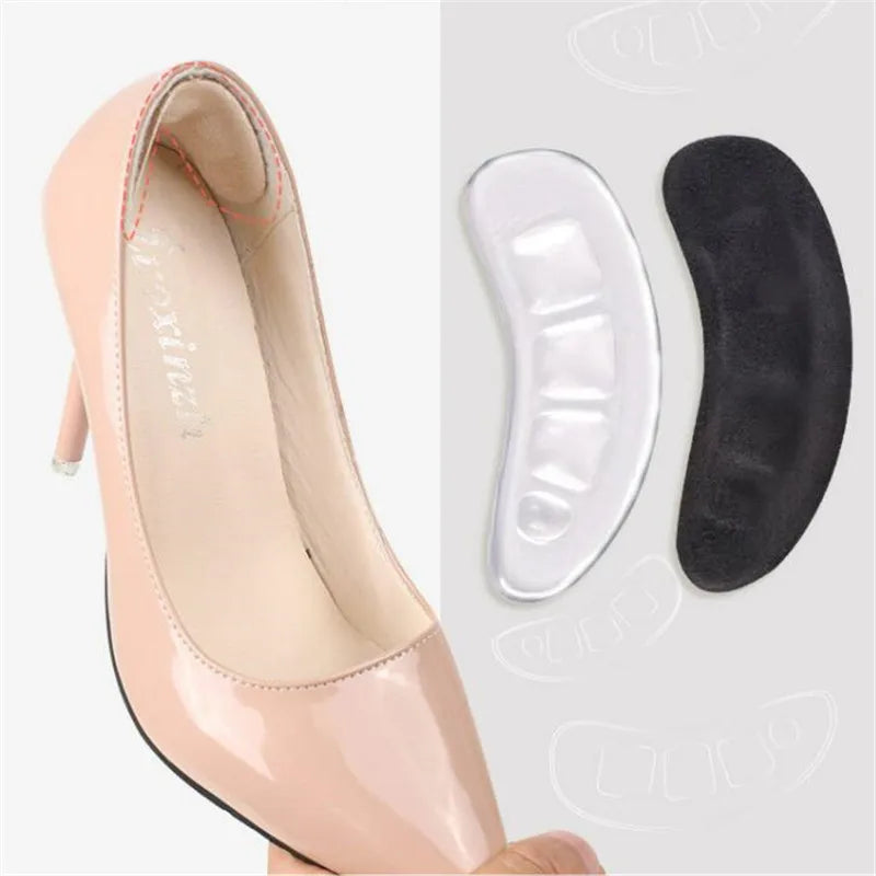Silicone Non-Slip Forefoot Insoles Sticker for High Heels Flip Flop Sandals Women Anti Slip Self-Adhesive Foot Heel Insert Grips