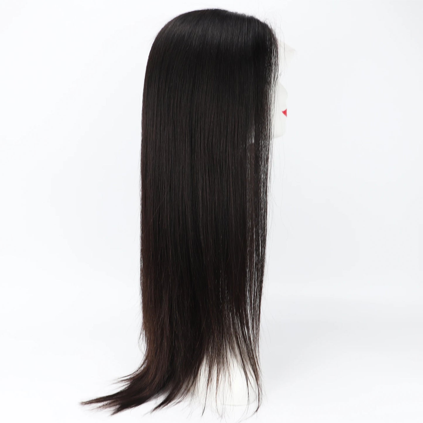 Invisiable Knots Wig for Women 22inch Real Virgin European Human Hair Wig HD Lace with Fabric Natural Hairline Soft Breathable
