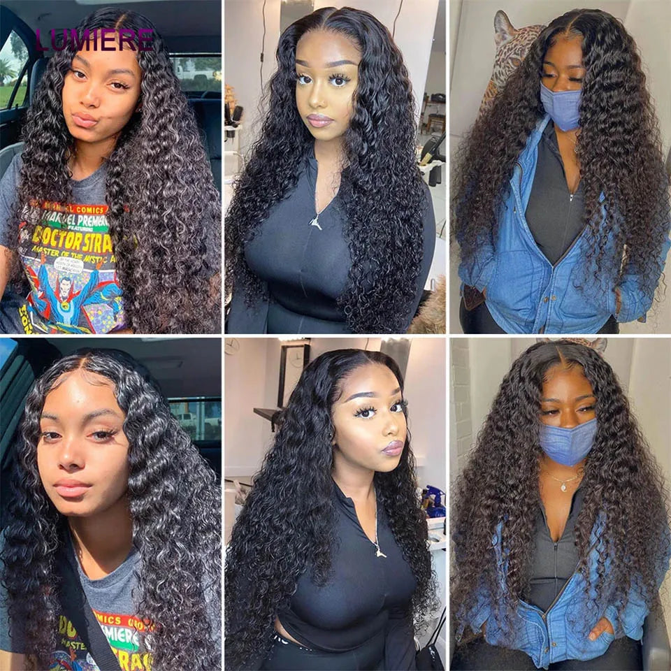 Wholesale 30 34”Deep Afro Kinky Curly human hair bundles Bulk Peruvian Bundles Hair Weaving 100% Raw Virgin Human Hair Extension