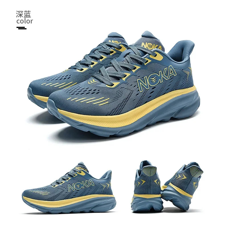 Men Sports Running Shoes Breathable Lightweight Men Comfortable Athletic Nonskid Sneakers