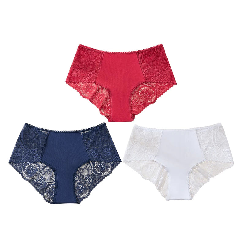 Plus Size Women's Sexy Panties S-4XL Wide Size Range Ultra-Thin Transparent Fabric Soft Comfortable Elegant Lady's Intimate Wear