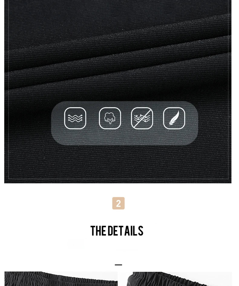 Summer Men Casual High end Ice Silk Pants Sports Pants Quick-Drying Men's Trousers Sweatpants Male Elastic Plus Size 8xl 7xl 6xl