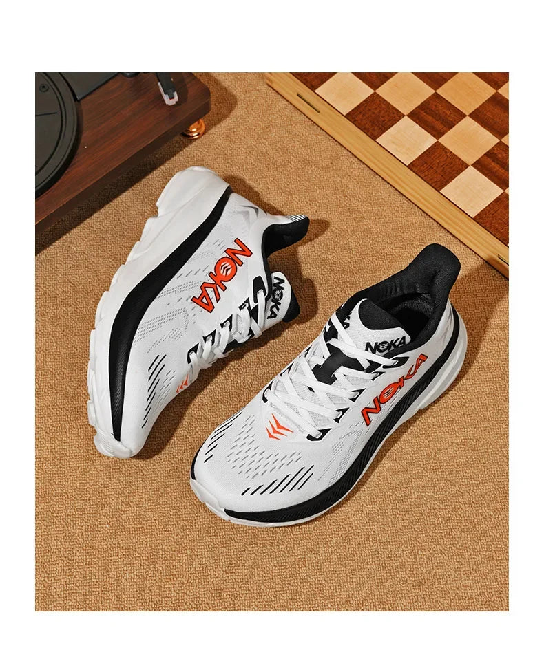 Men Sports Running Shoes Breathable Lightweight Men Comfortable Athletic Nonskid Sneakers