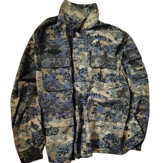 Tops Trousers Set Austrian TAZ Neu Camouflage Field Jacket Pants Tarnanzug Clothing Chinese Type 07 Universal Camo Spring Suit