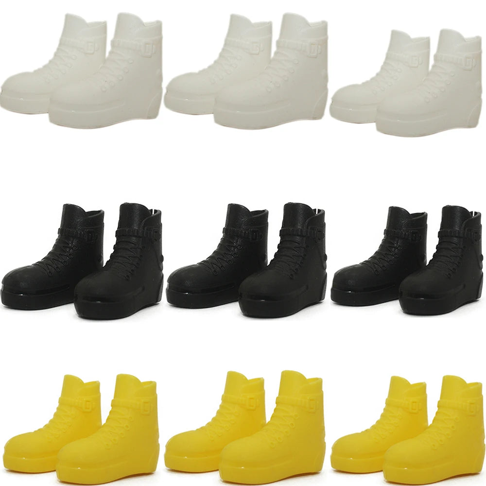 NK MIx 1/6 Doll Shoes Clothes 12 Inch Man Dolls Accessories 30CM Princess Doll Boots Fashion Leather Sneaker Slipper Gfit Toy JJ