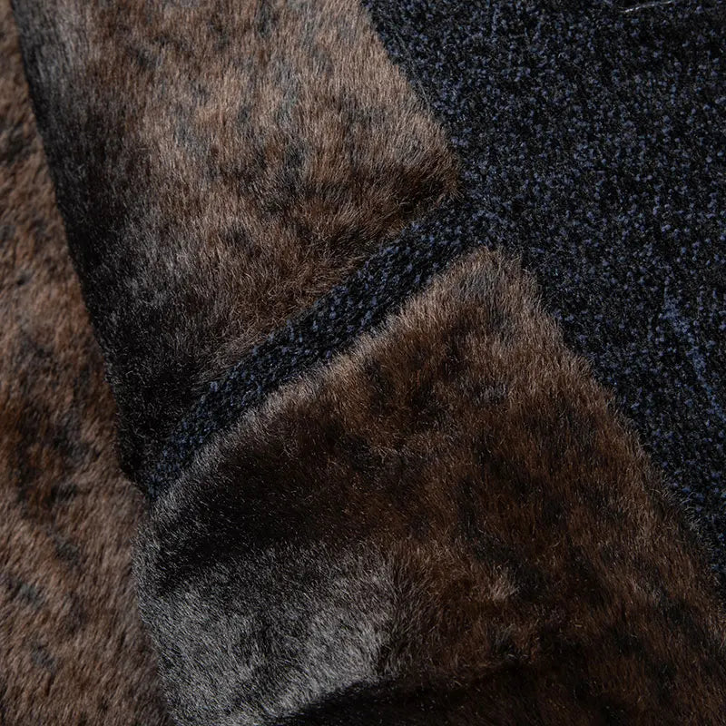 2026 Men Woolen Coats Men's business Casual Trench Coat Winter Coat with wool inner Man Autumn and Winter Wool Coat for Men