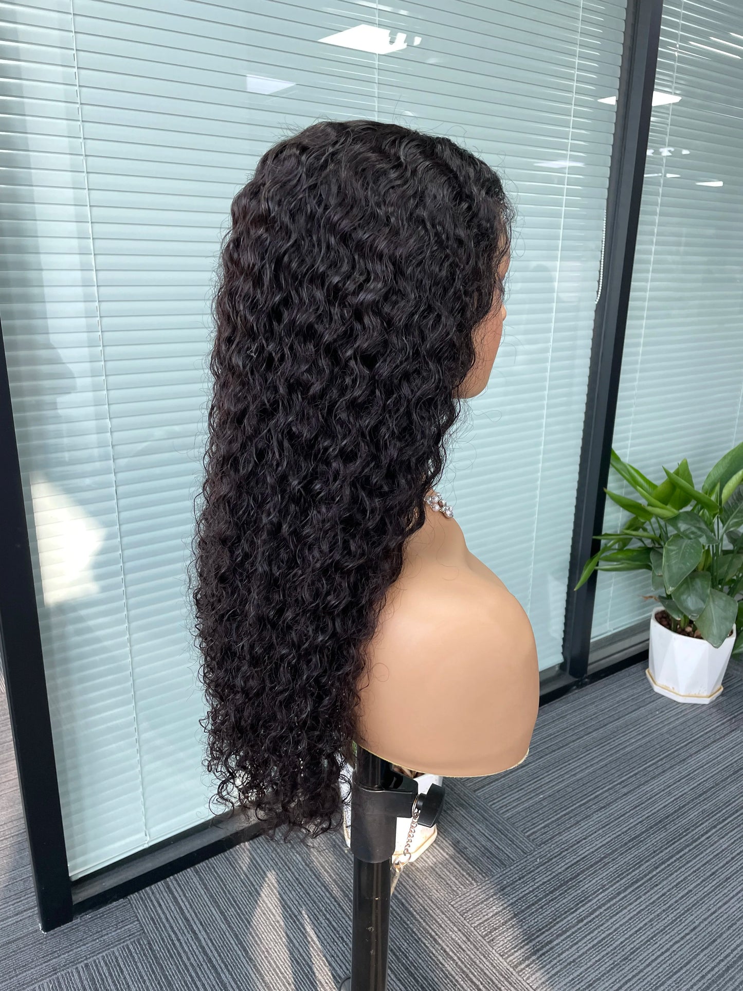 Deep Wave 13x6 HD Glueless Wear And Go Wigs 100% Human Hair For Women 250% Water Wave Curly Lace Front human hair Wig On Sale