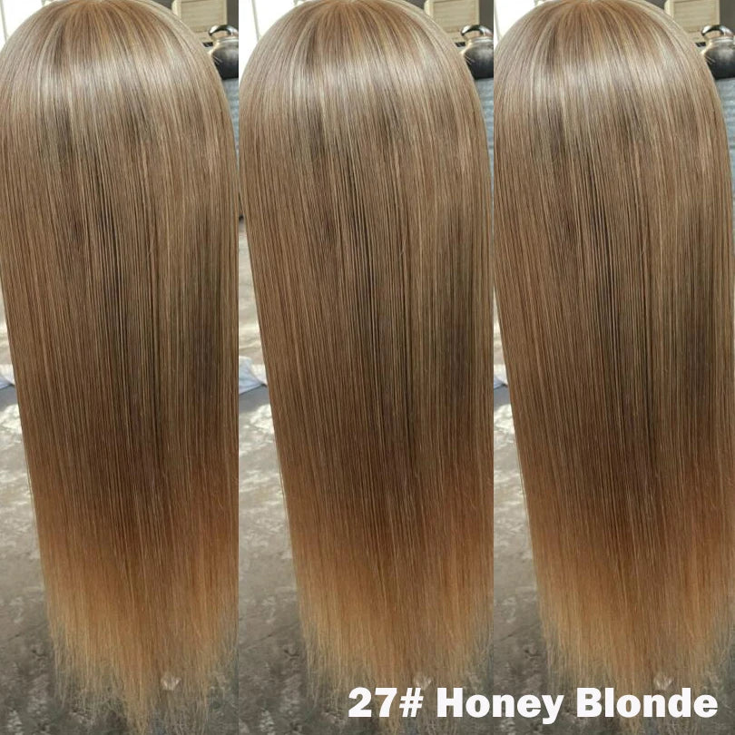 14inch Straight Bob Wig with Bangs Human Hair Realistic Transparent Silk Base Full Lace Short Black Bob Wigs Blunt Cut Bob Wig