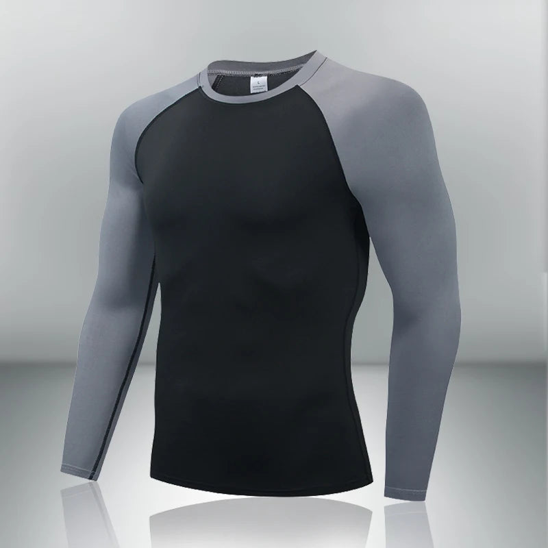 Underwear Tops Men Winter Clothes Thermal Shirt Autumn Men's Winter Tights High Neck Thin Slim Fit Long Sleeve T-shirt