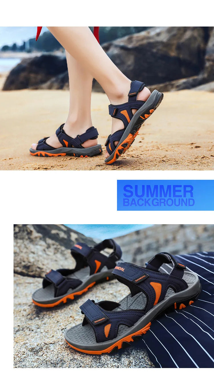 Shoes Men's Sandals Summer 2025 Outdoor Classics Walking Men Sandals Big Size 46 Gladiator Sandalias New Platform Water Footwear
