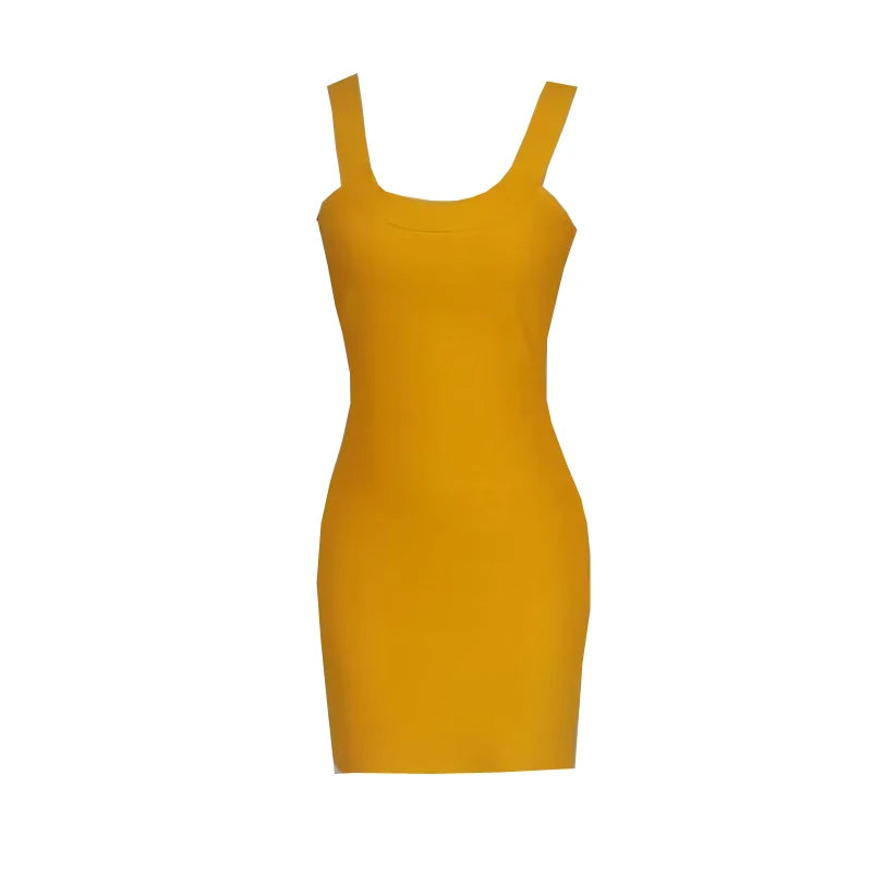 Mini Bandage Dress for Women  Bodycon Elegant Sexy Party Evening Fashion Outfit for Birthday Club