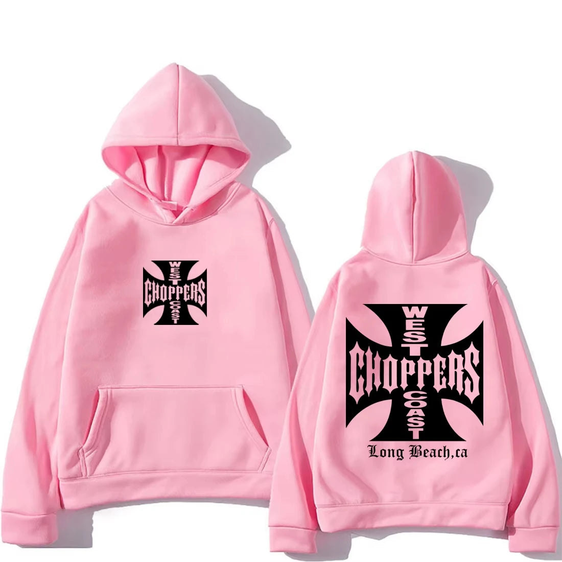 Paul Walker West Coast Choppers Hoodie Men Women's oversized Fashion Top hip hop Clothes Fleece Long Sleeve vintage Sweatshirt BAZAARHUBO