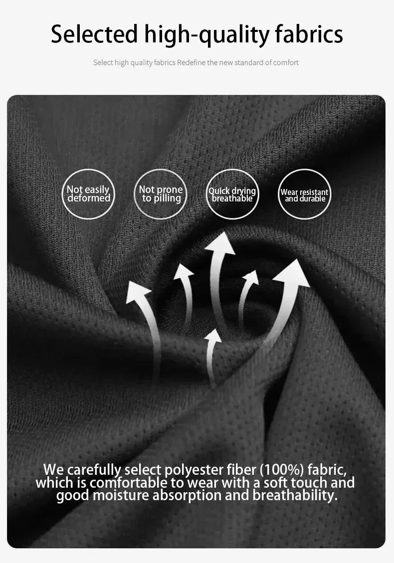 In the summer of 2025, men's casual T-shirts are added with simple O-neck short-sleeved outdoor clothing and breathable 3d print