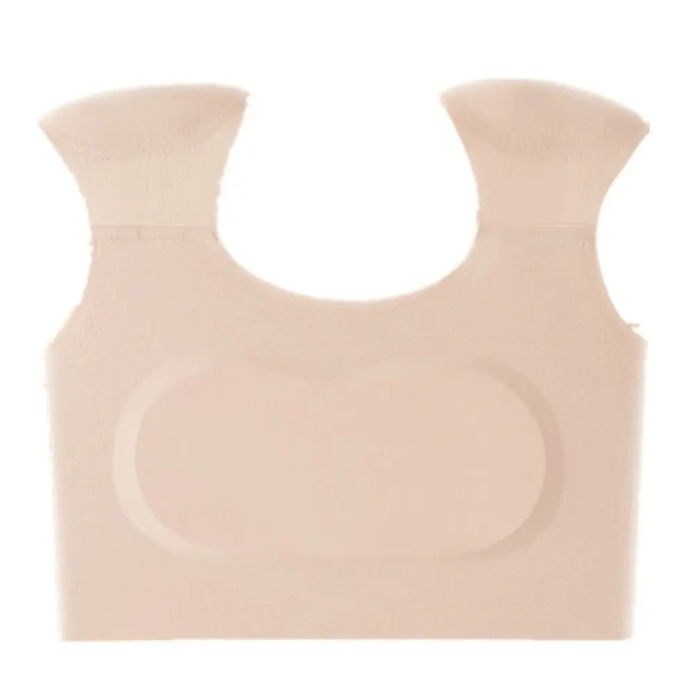Simple Seamless Right-angle Shoulder Bra Chest Binder Invisible Shoulder Pad Vest Bustier Lingerie Wireless Bra Oversize