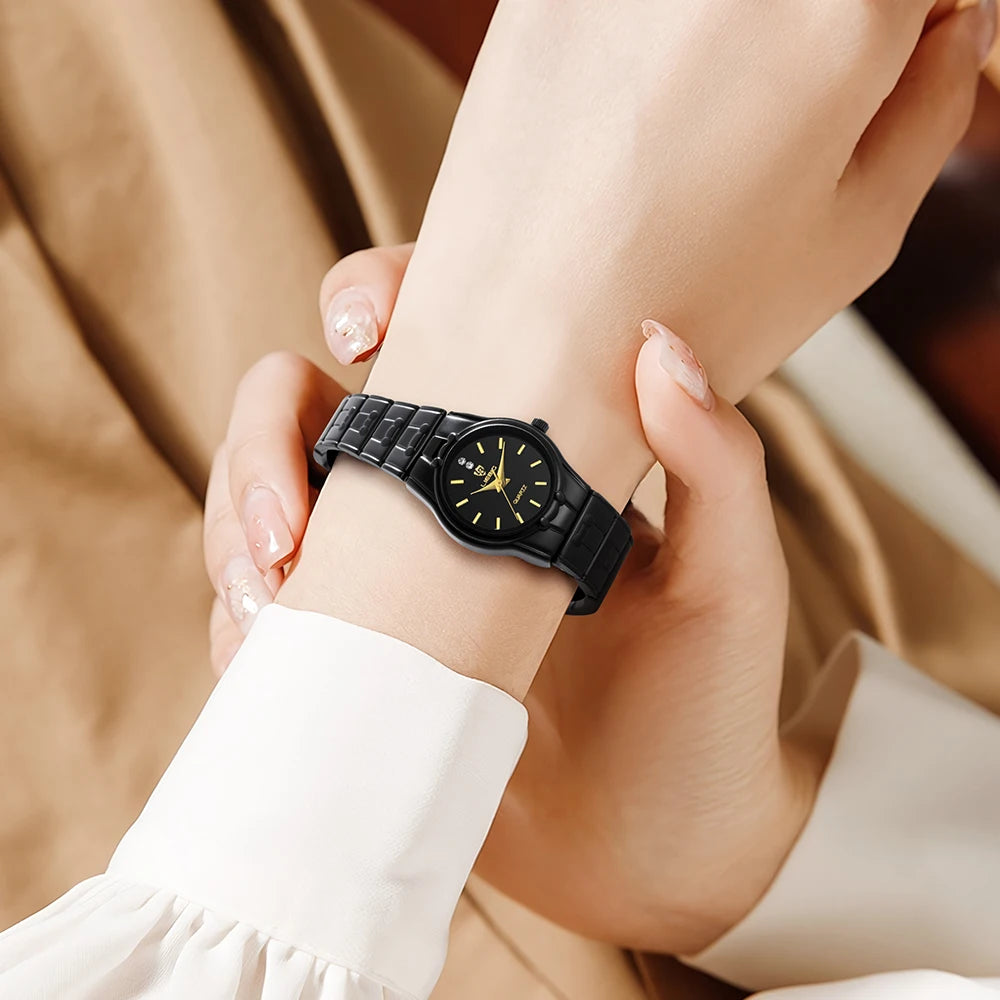 LIEBIG Fashion Quartz Women Wristwatch Female Luxury Stainless Steel Strip Original Waterproof Ladies Clock Watches Reloj Mujer