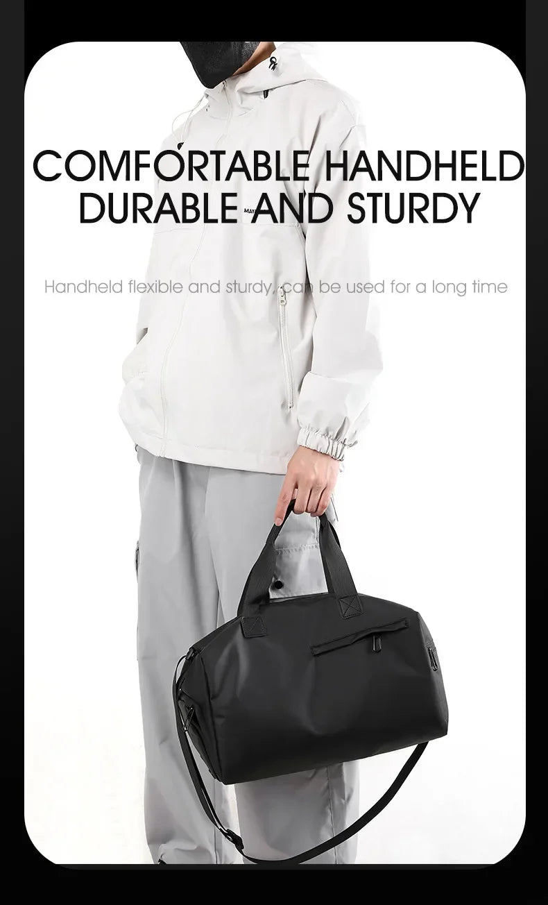 Fashion Travel Bags For Women Large Capacity Men's Sports bag Waterproof Weekend Sac Voyage Female Messenger Bag Dry And Wet
