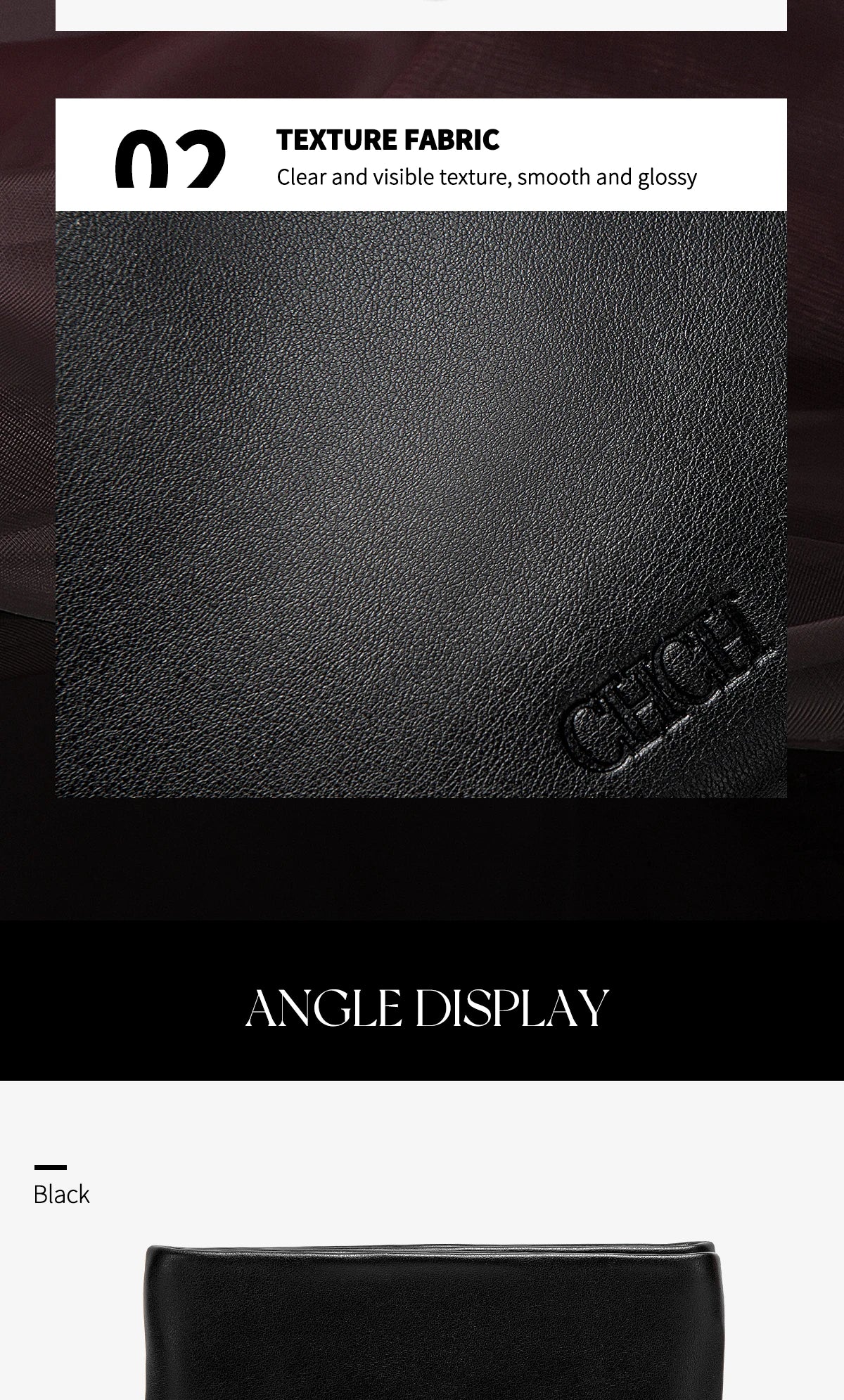 Retro and Versatile Solid-color Fashion New Women's Rectangular Clutch Minimalist Classic Letter-style Cardholder