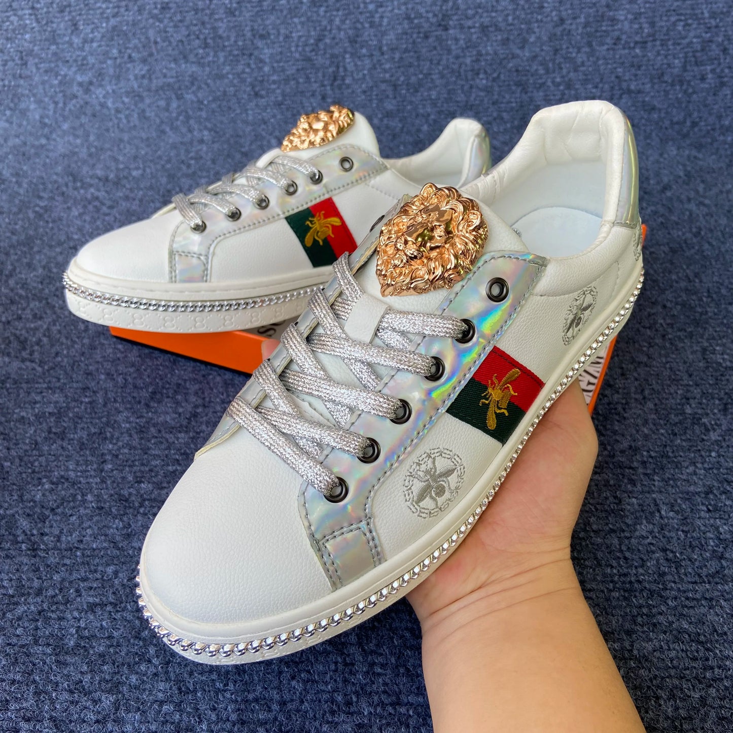 original shoes brand premium shoes for man high quality casual shoes for man casual sneakers for man trainers luxury black white