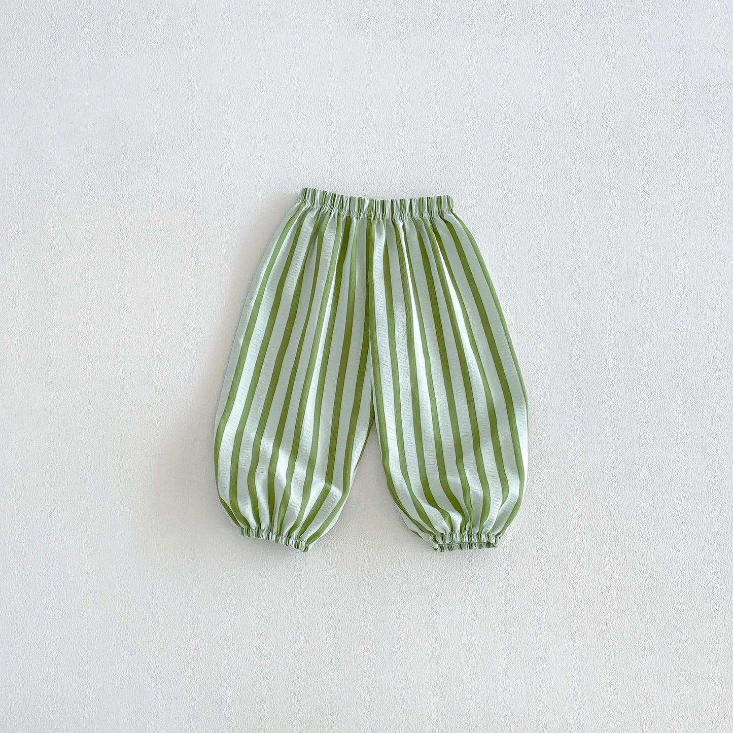 Child Casual Pants Trendy Striped Pants Outer Wear Baby Boys Fashion Spring Summer Clothes Infant New Style New Design Trousers