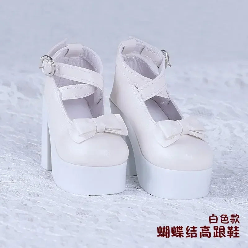Fashion 60cm Doll's Shoes for 1/3 Bjd Doll Sneakers Long Boots Leather Shoes, High Heels Diy Girl Toys Dress Up Doll Accessories