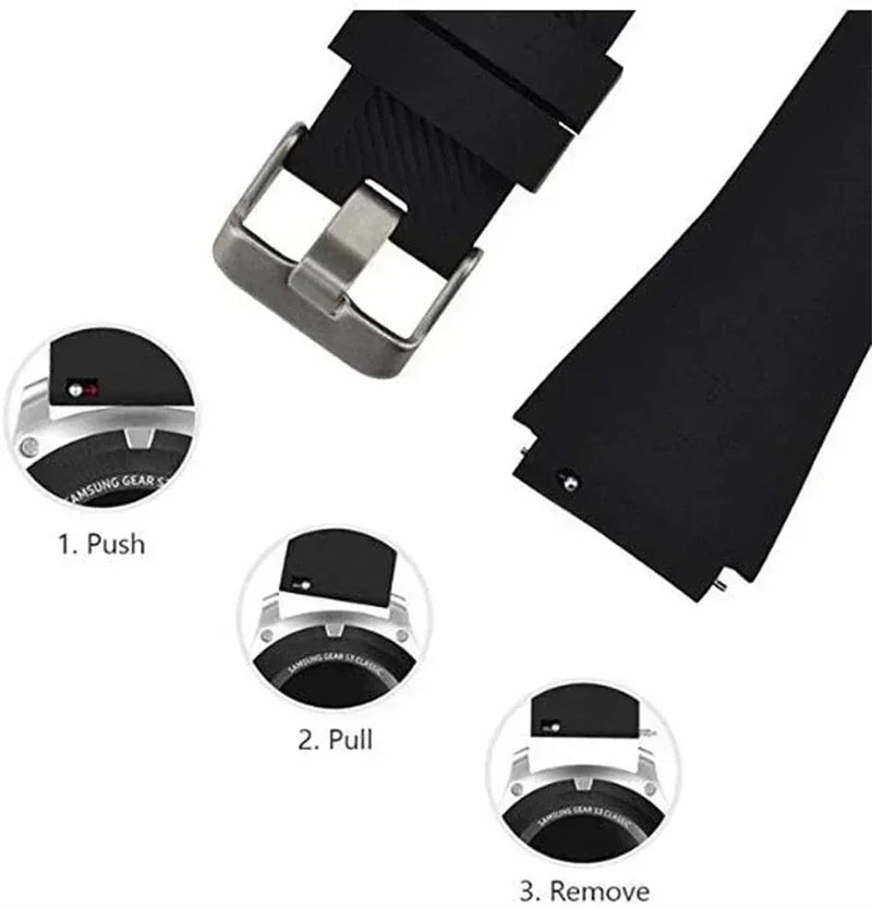22mm Silicone Strap For New C20 Pro Smart Watch Wristband Bracelet Band For Zeblaze Btalk 3 Plus/Ares 3 Pro/Vibe 7 7 Pro 7 Lite