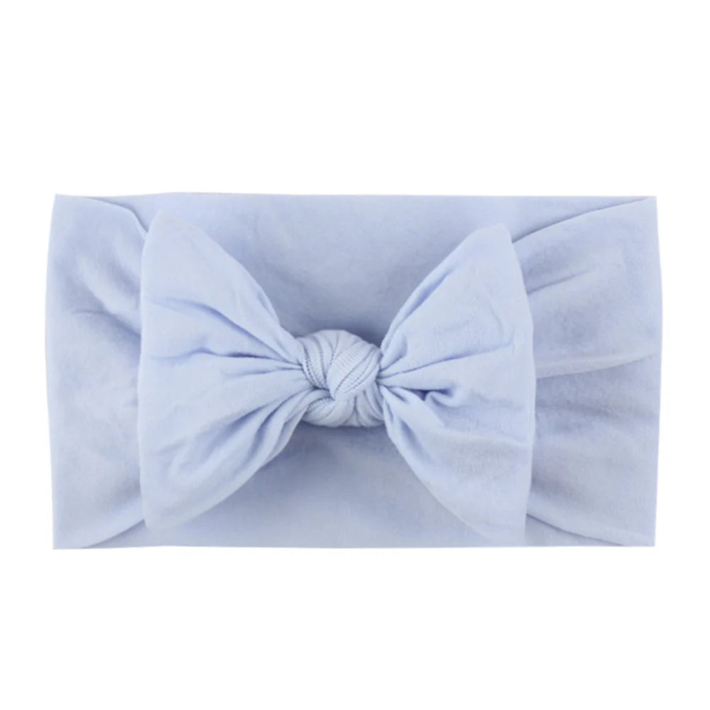 Baby Bow Headbands For Girls Soft ElasticChildren Hair Band Hair Tie Newborn Baby Hair Accessories Party Gifts Girls Headwraps
