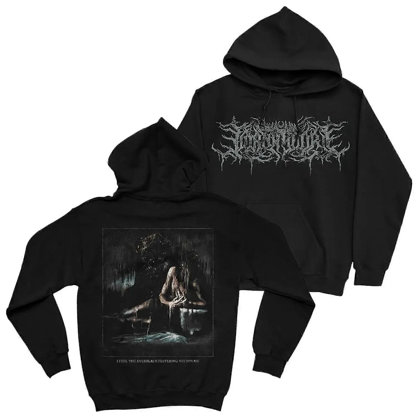 Symphonic Dead Core Band Lorna Shore Album Graphic Print Pullover Men Women Loose Casual Hoodie New Fashion Oversized Sweatshirt