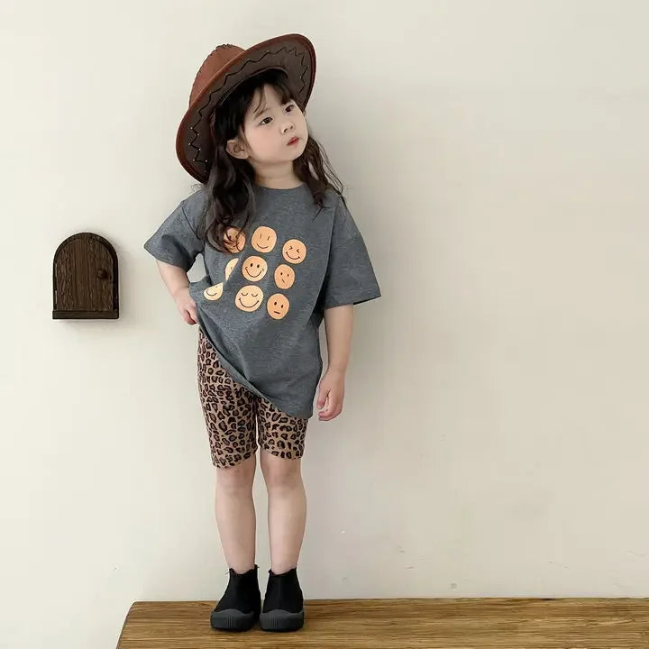 Kids Shorts Leopard Print Leggings Yoga Stretch Pants Kids Clothes for Girls Boys  Shorts for Girls