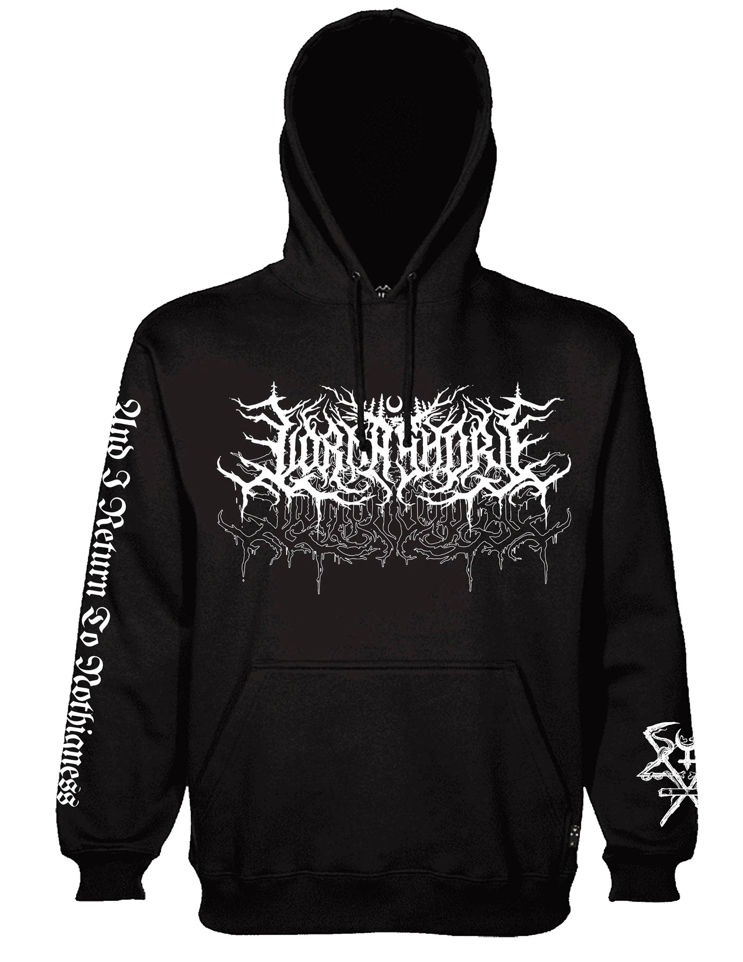 Symphonic Dead Core Band Lorna Shore Album Graphic Print Pullover Men Women Loose Casual Hoodie New Fashion Oversized Sweatshirt