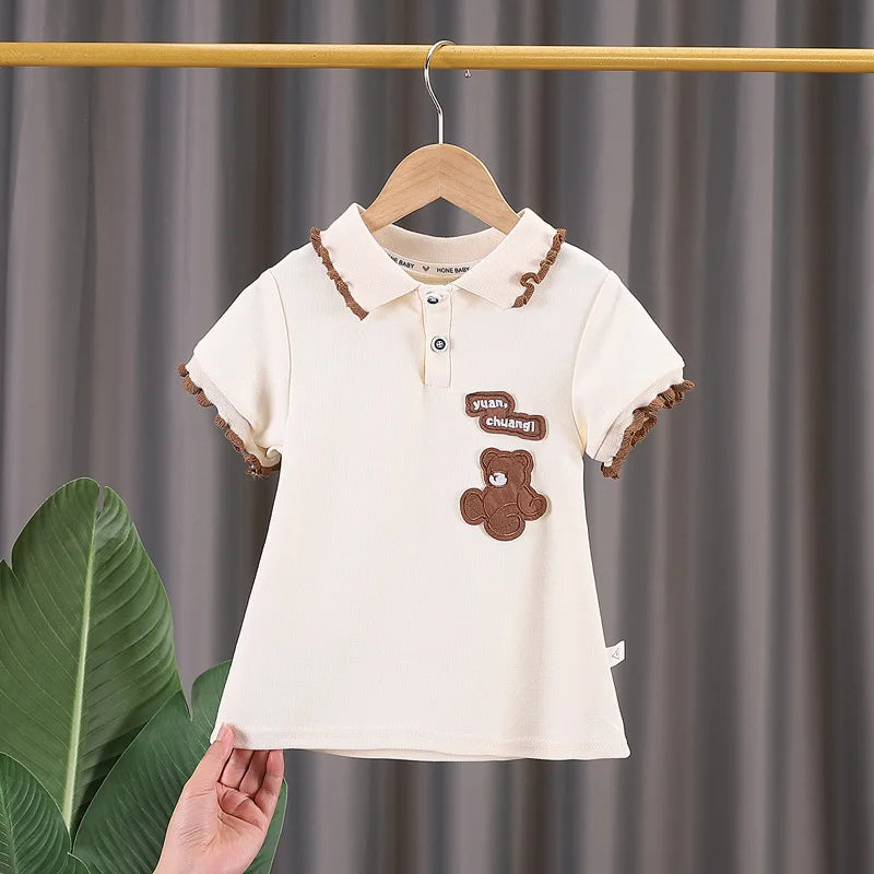 Summer Siblings Attire Fashion Baby Girls Dress Boys Clothes Short Sleeve Suit Children Girls Skirt Cotton Casual Kids Outfits