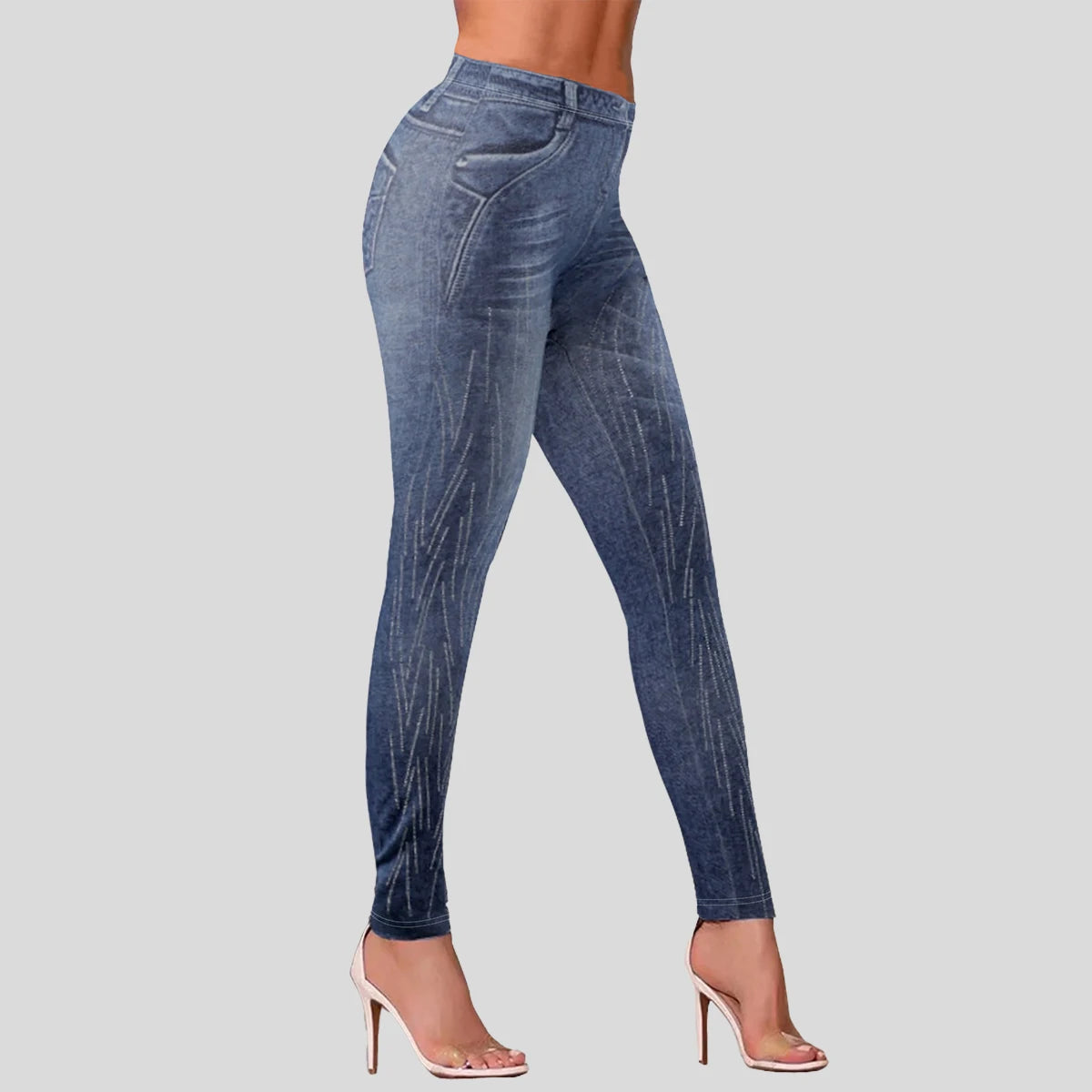 women's non-denim Leggings High Waist Hip Lifting Yoga pants Fashionable Sexy Casual Pants Solid Color High Elastic Soft Wear