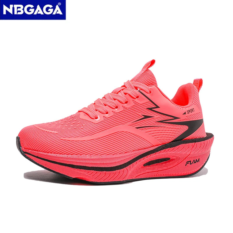 Men's Running Shoes Breathable Lightweight Non-slip Marathon Sneakers Outdoor Comfortable Athletic Walking Casual Trainers