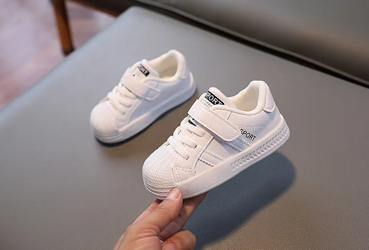Kids Casual Shoes Sneakers Boys Sport Breathable Tennis Sneaker Baby Children Girls Shoes Spring Fashion White Flat Running Shoe