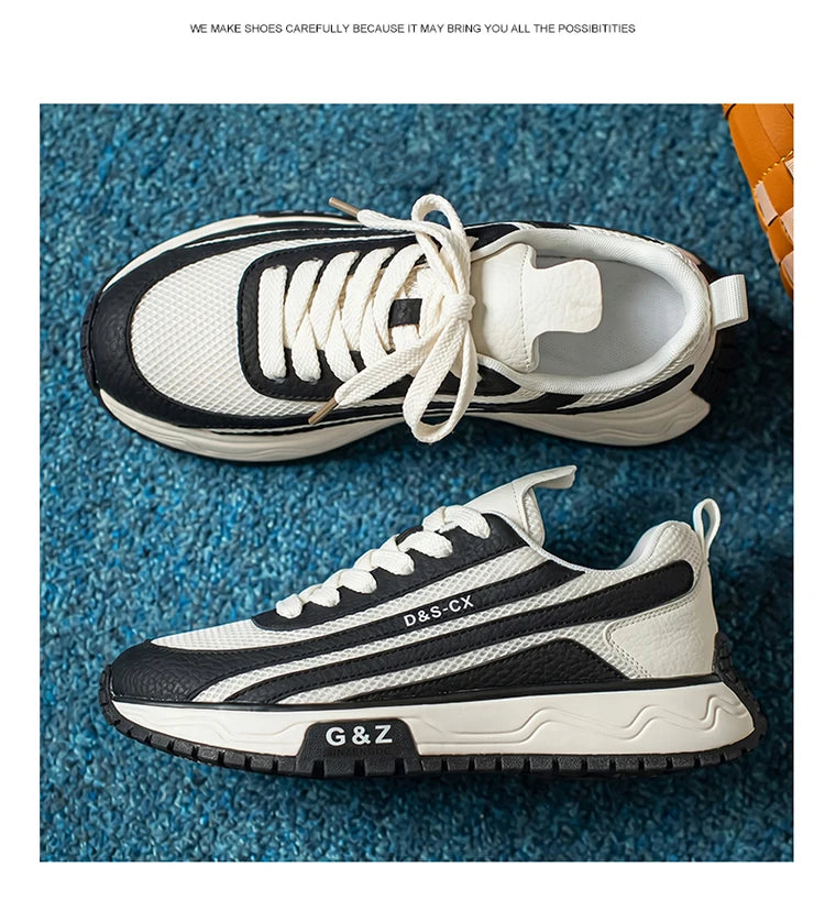 Brand Protection 2026 New Men's Lightweight Non-slip Breathable Wear-resistant Running Sports Fashion Versatile Casual Shoes