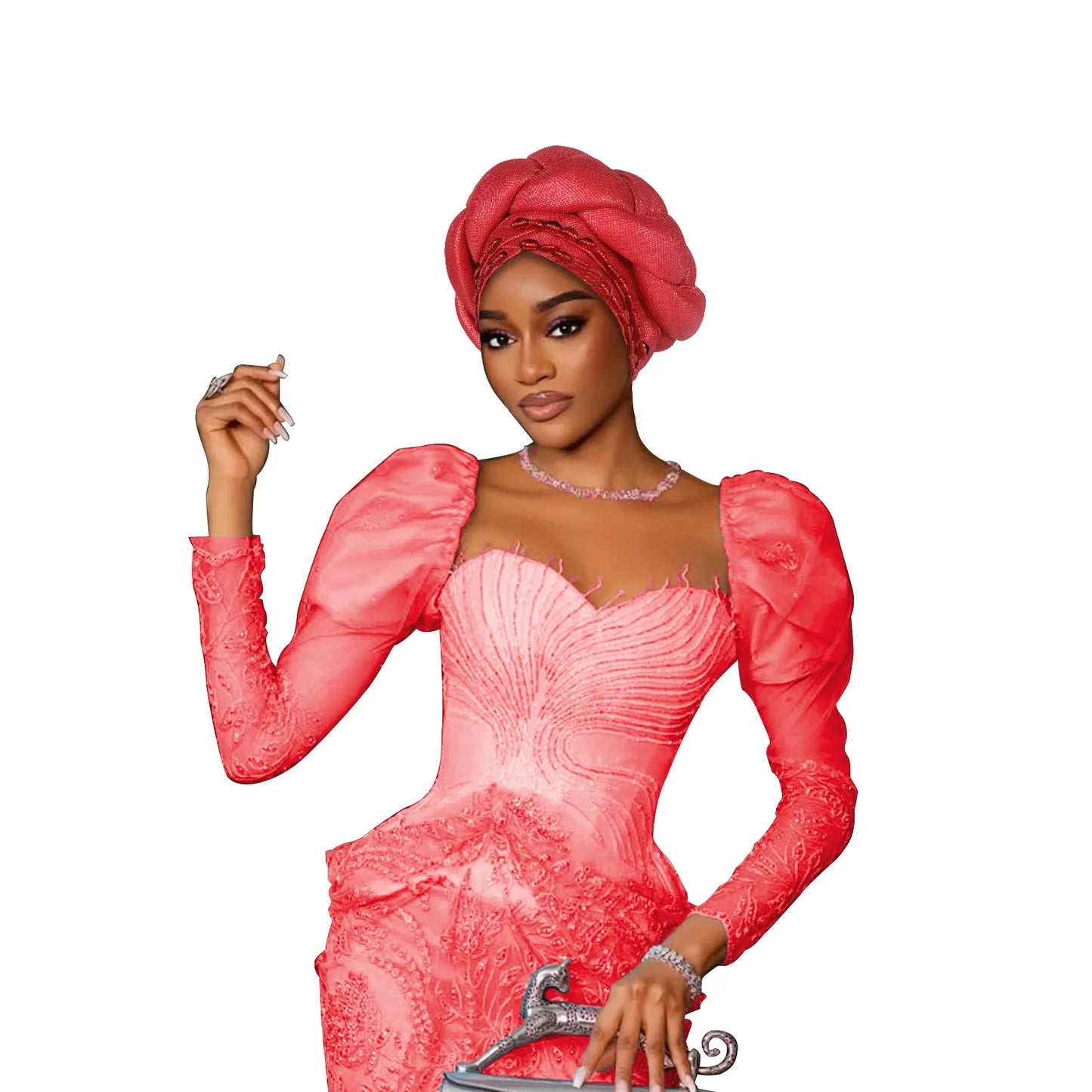 Fashion Hats for Women African Headtie Turban Auto Gele Head Wraps Cap Wedding Party Muslim Hijab Bonnet Headscarf Nigeria Geles