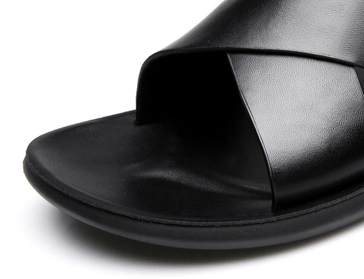 Slippers Men's Summer Outside Cool Slippers Big Size 47 48 Casual Beach Shoes Men Sandals Slippers