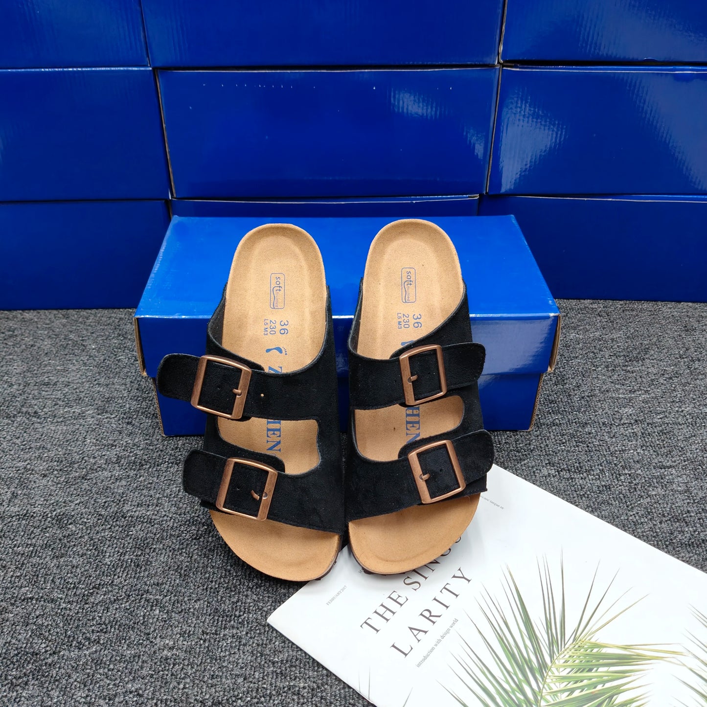 High Quality Leather Sandals for Men and Women CasualComfortable Anti-Slip Spring and Autumn Beach Shoes for Fashion Slippers