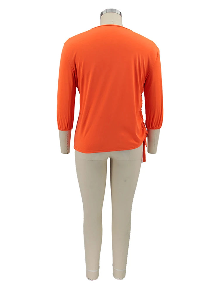 Ladies Tops Long Sleeve Female Clothing Large Size Fashion Woman Blouses 2022 Plus Size Blouses Wholesale Bulk Dropshipping