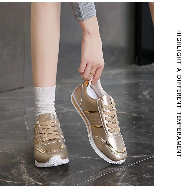 Spring and Autumn New Sports Casual Shoes Summer Breathable Casual Shoes Strap Sports Women's Shoes Zapatos De Mujer