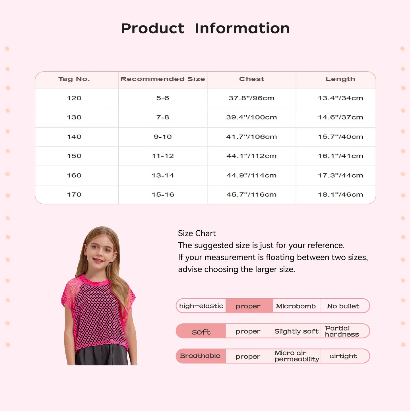 Kids Girls Fishnet Crop Tops T-shirt Casual Summer Short Sleeve See-Through Mesh T Shirt Female Hip-Hop Street Dance Clothing