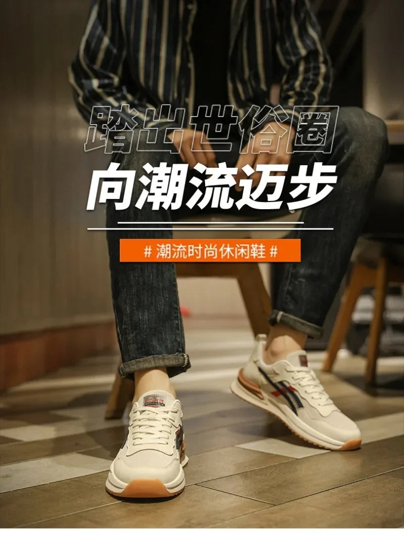 Running Shoes Men's Wear-Resistant Lightweight Breathable Original Luxury Shoes for Men Non-Slip Male Sneaker Zapatillas Mujer