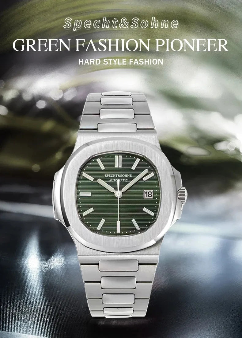 New Arrivals Fashion Men's Watches Luxury Automatic Watch For Men 42MM Stainless Steel Waterproof Rose Gold Sapphire5711 Watch
