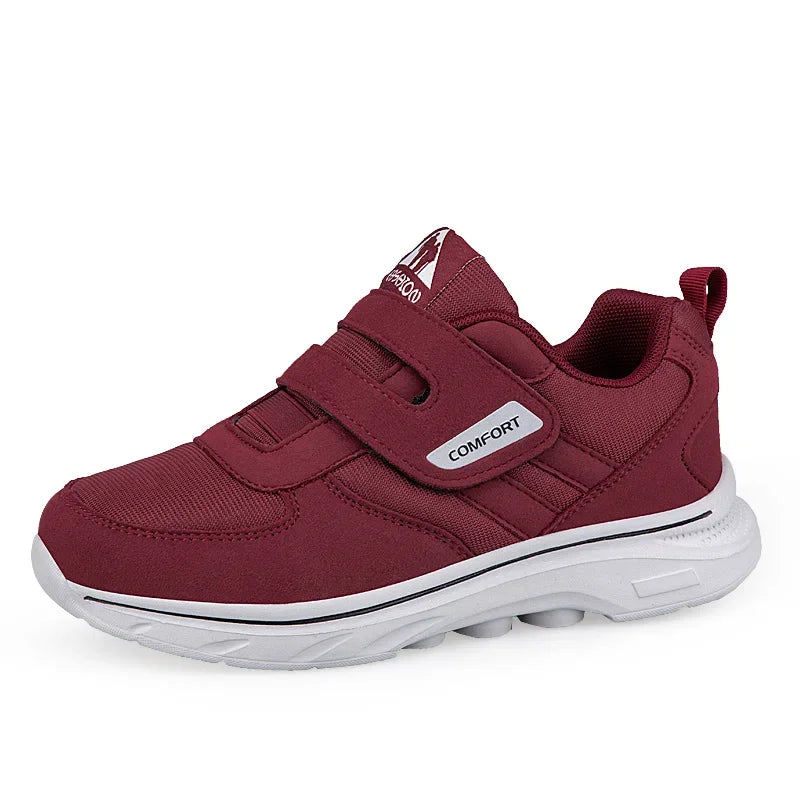 Diabetic Shoes for Elder Women Men Orthopedics Feet Swollen Adjustable Casual Sneakers Walking Shoe Elderly Foot Pain Relief