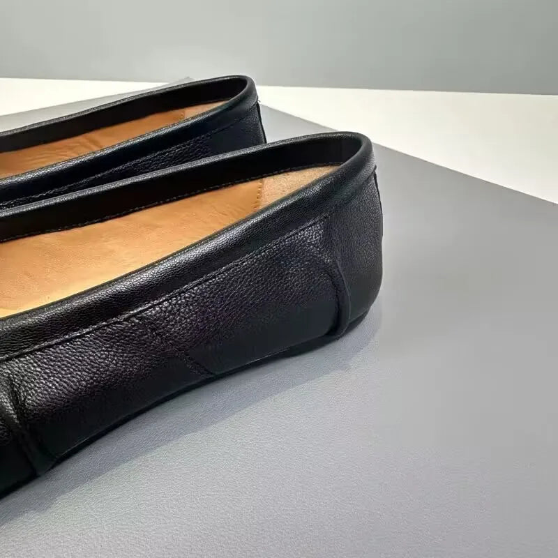 Women Tabi Ninja Soft Comfy Increase Height 3cm Flats Shoes Fashion Bow Knot Split Toe Casual Loafers Shoes