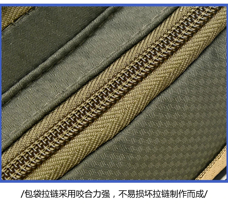 Large Capacity Men's Waist Packs Crossbody Bag High Quality Light Oxford Chest Pack Fashion Casual Men's Handbag Shoulder Bag